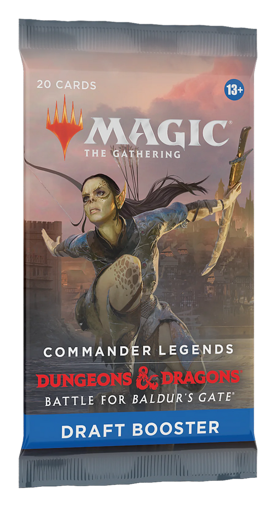 Magic the Gathering Commander Legends Battle for Baldur's Gate Draft Booster