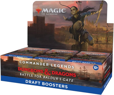 Magic the Gathering Commander Legends Battle for Baldur's Gate Draft Boosters (24 Boosters Per Display)