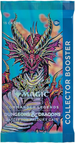 Magic the Gathering Commander Legends Battle for Baldurs Gate Collector Boosters (1 Booster)