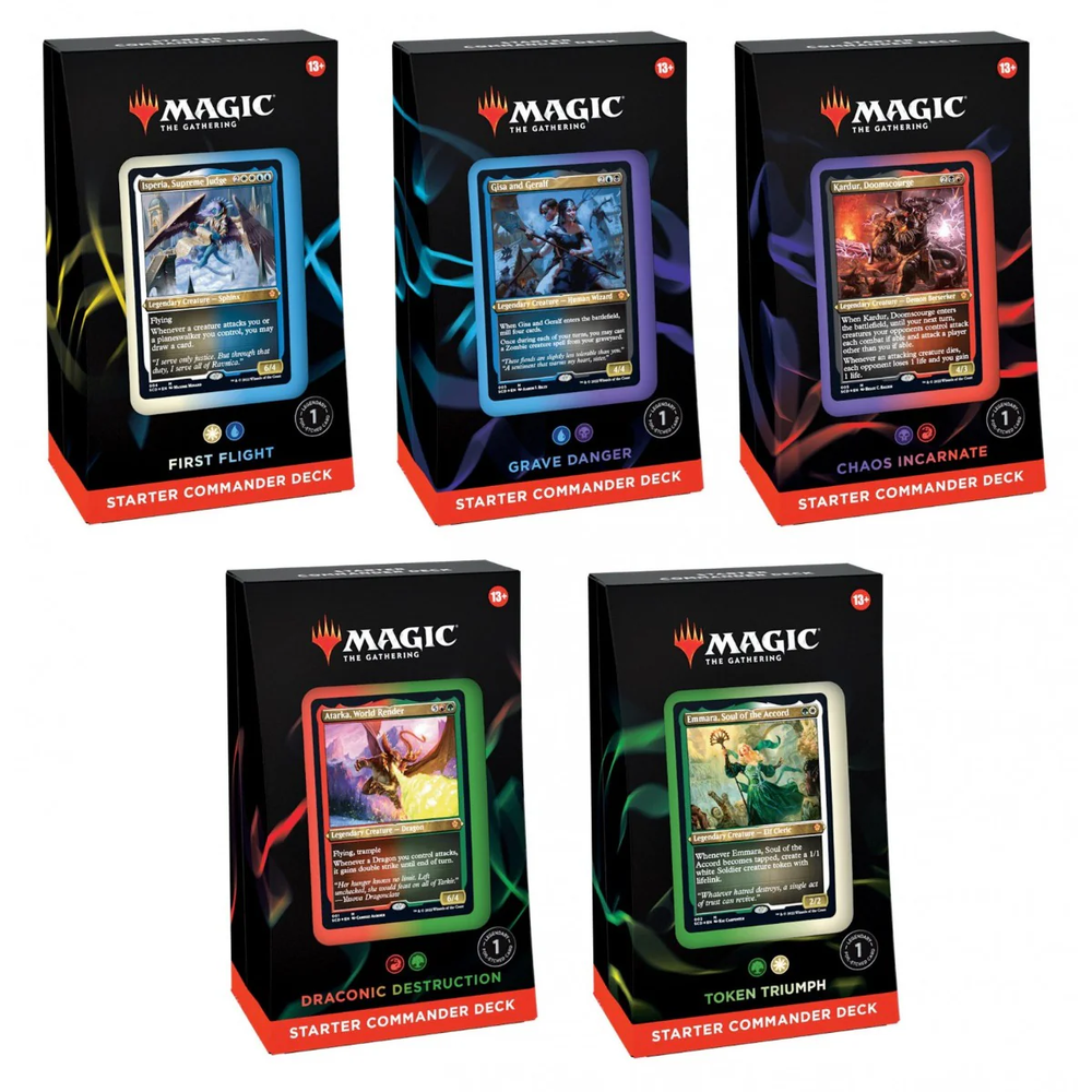 Magic the Gathering Starter Commander 2022 Commander Deck (each)