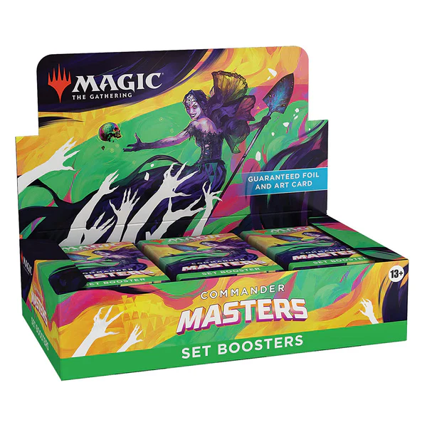 Magic The Gathering Commander Masters Set Booster Display
