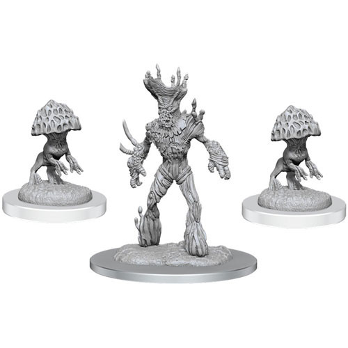 D&D Nolzurs Marvelous Unpainted Miniatures Myconid Sovereign & Sprouts