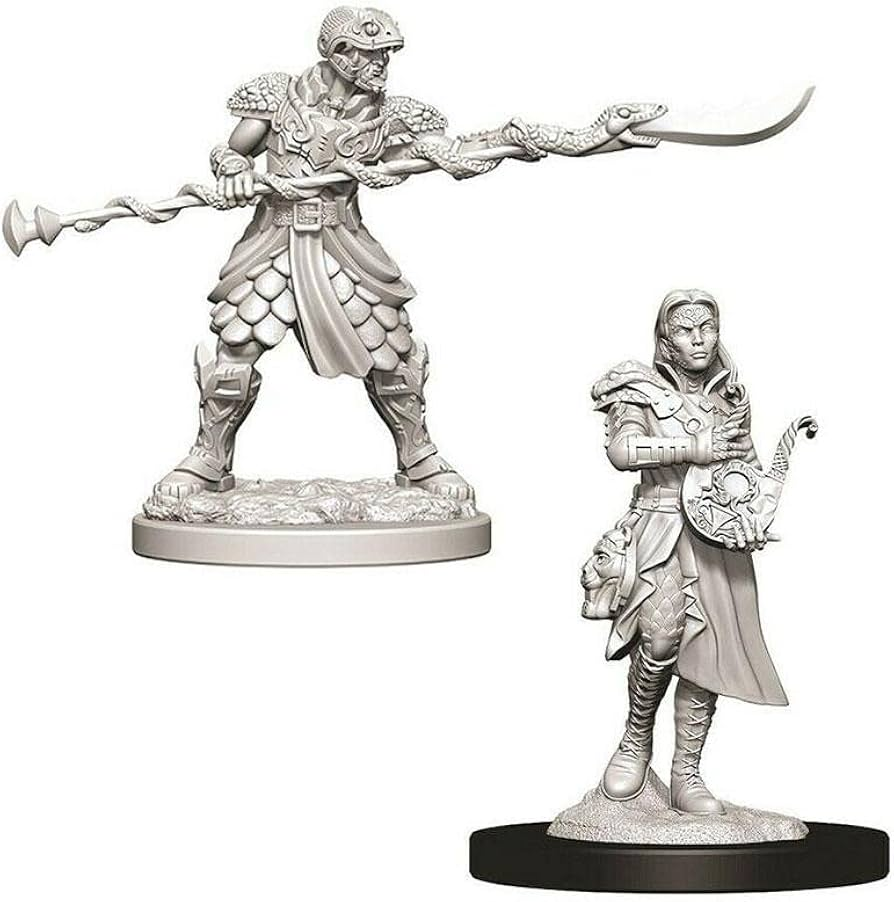 D&D Nolzurs Marvelous Unpainted Miniatures Yaun Ti Purebloods