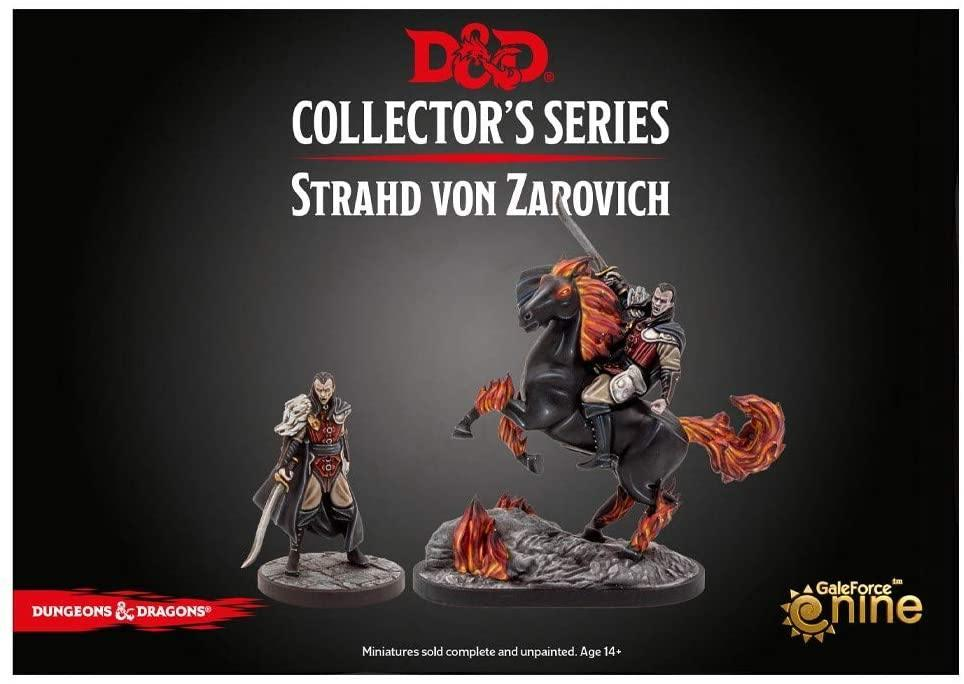 D&D Collectors Series Miniatures Curse of Strahd - Strahd von Zarovich (2 Figs)