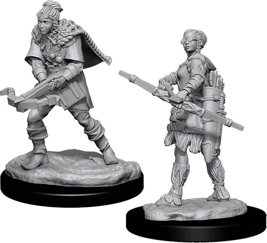 D&D Nolzurs Marvelous Unpainted Miniatures Female Human Ranger