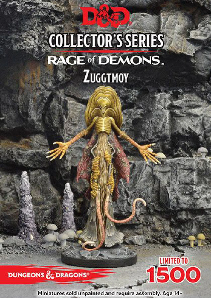 D&D Collectors Series Miniatures Rage of Demons Demon Lord Zuggtmoy