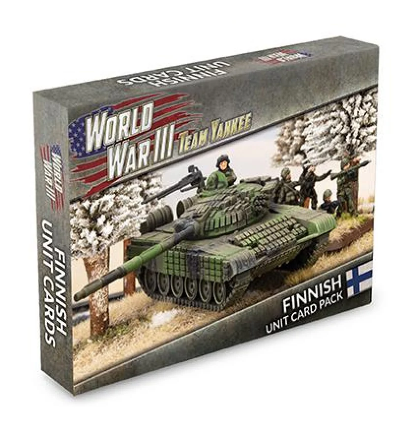 WWIII: Finnish Unit Cards (x33 cards)