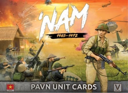 Flames of War: Vietnam: Unit Cards - PAVN Forces in Vietnam (x43 cards)