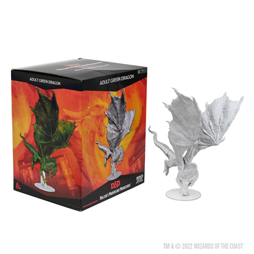 D&D Nolzurs Marvelous Miniatures Unpainted Adult Green Dragon