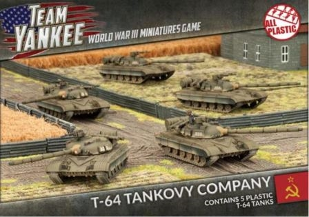WWIII: Soviet T-64 Tankovy Company (Plastic)