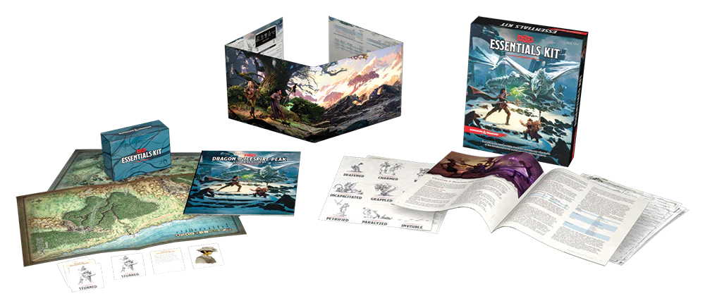 D&D Dungeons and Dragons Essentials Kit