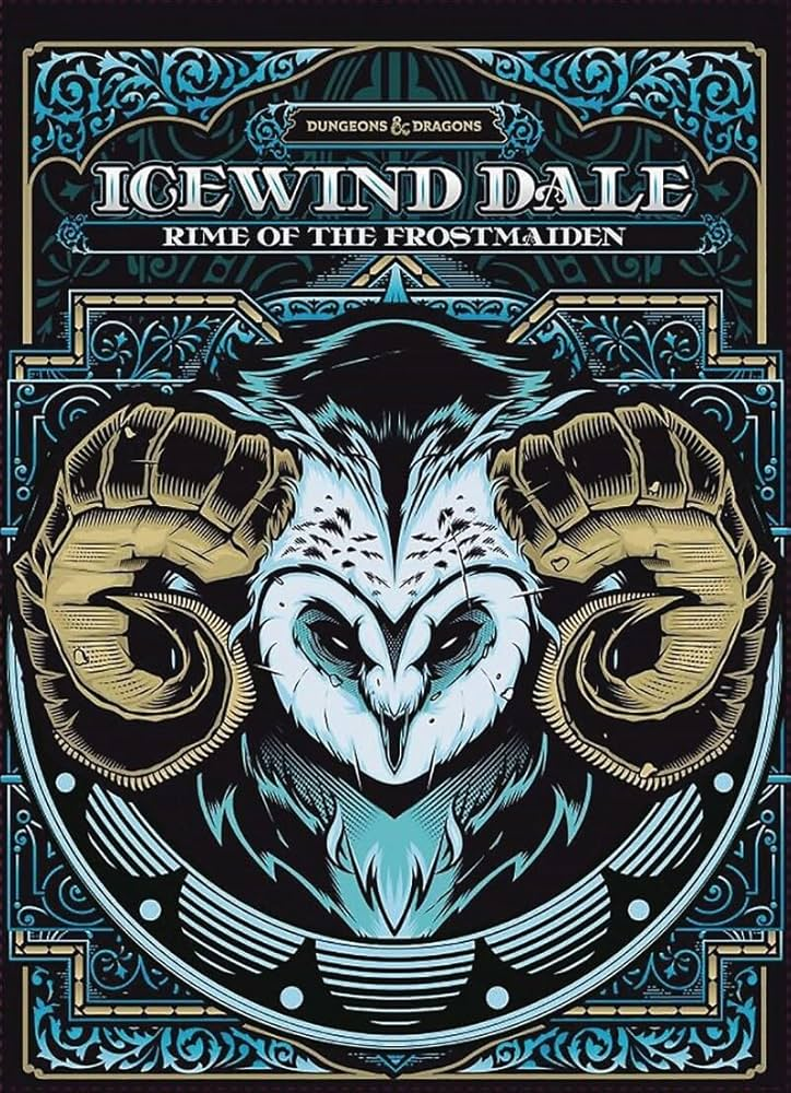 D&D Icewind Dale: Rime of the Frost Maiden Alternate cover