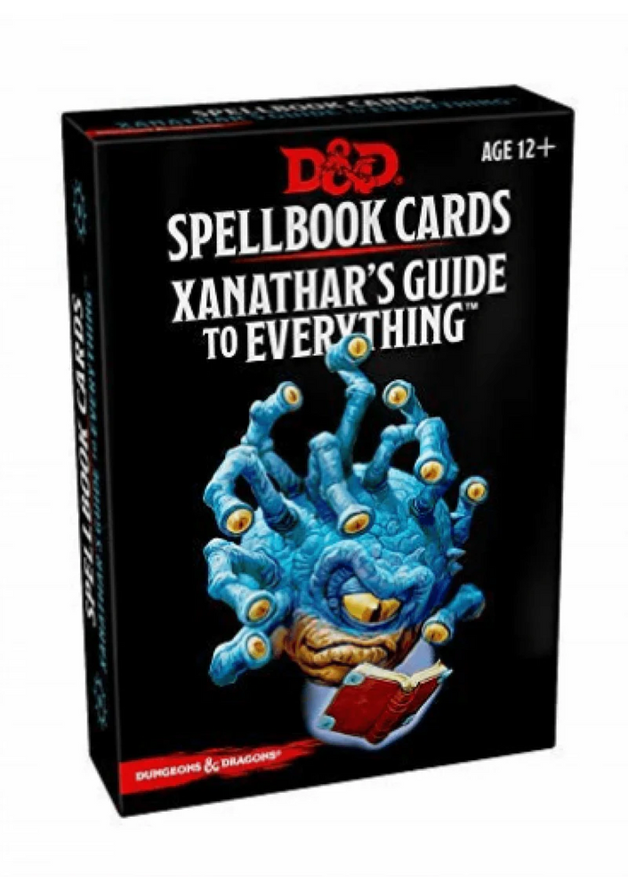 D&D Spellbook Cards Xanathar's Guide to Everything Deck (95 Cards) 2018 Edition