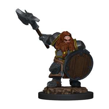 D&D Premium Painted Figures - Dwarf Fighter Male