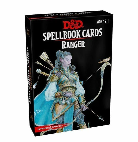 D&D Spellbook Cards Ranger Deck (46 Cards) Revised 2017 Edition