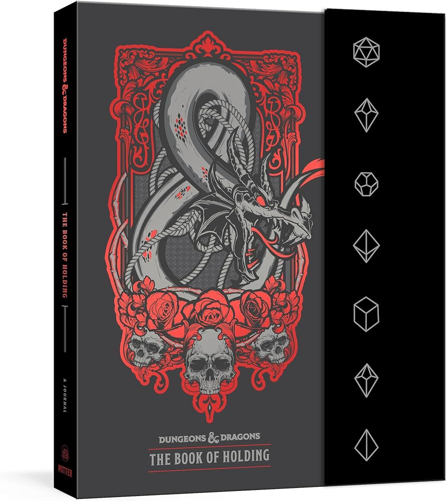 D&D Dungeons & Dragons The Book of Holding