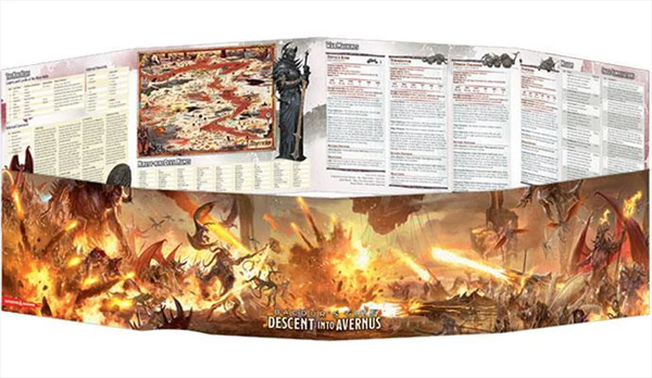 D&D Baldurs Gate Descent into Avernus DM Screen