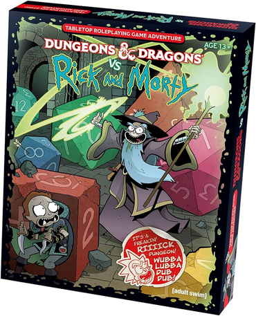 D&D Dungeons & Dragons vs Rick and Morty
