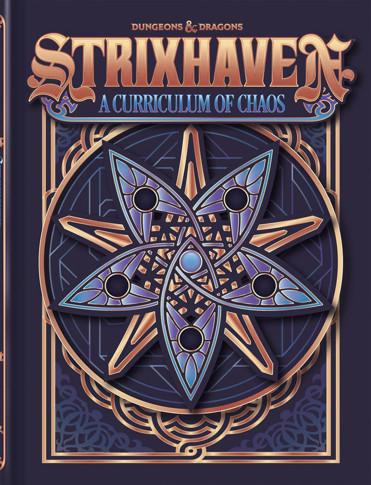 D&D Dungeons & Dragons Strixhaven A Curriculum of Chaos Hardcover Alternative Cover