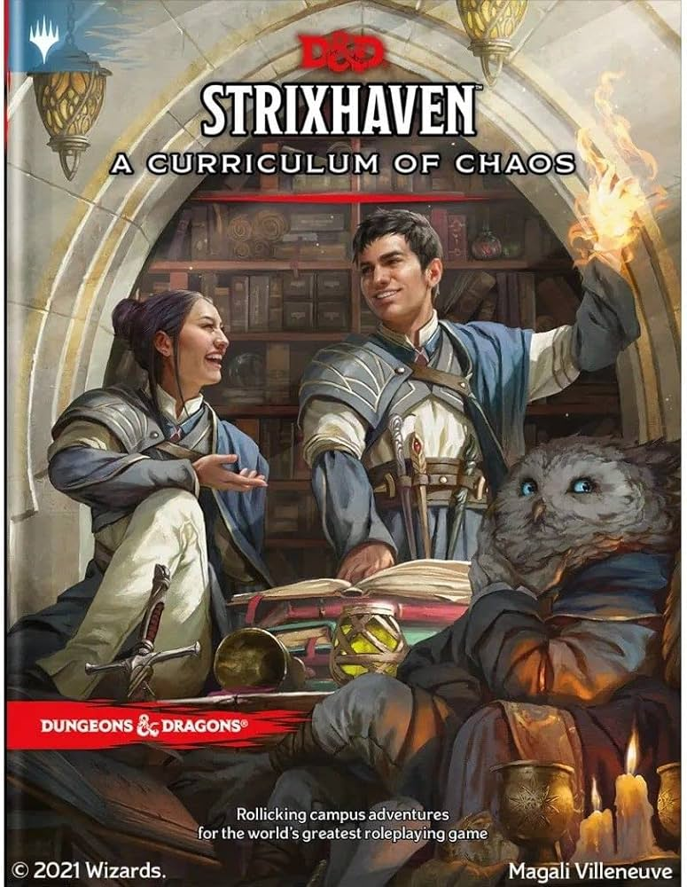 D&D Dungeons & Dragons Strixhaven A Curriculum of Chaos Hardcover