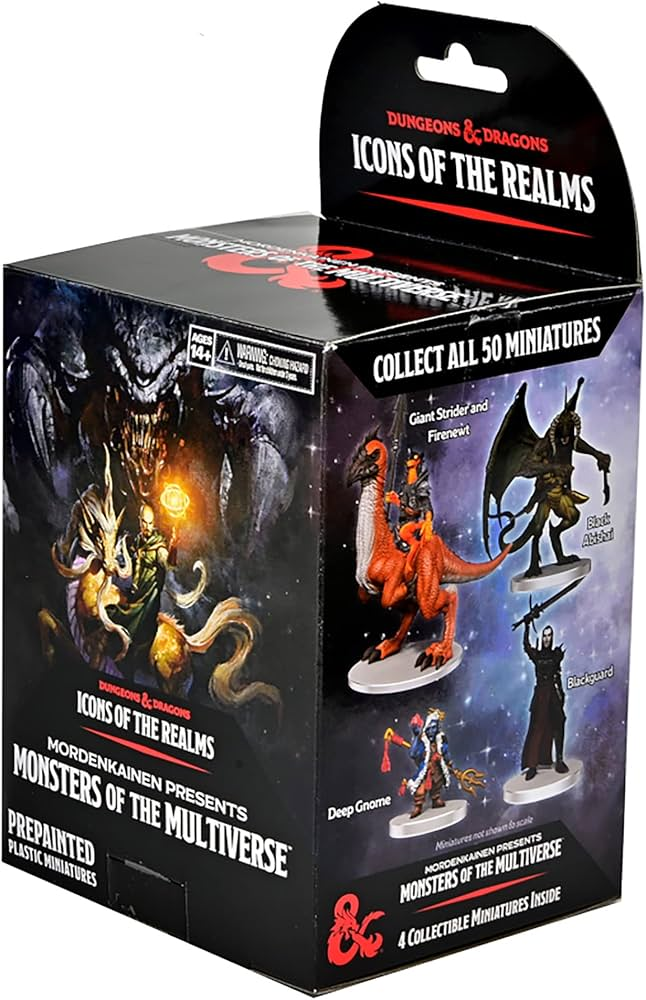 D&D Icons of the Realms Mordenkainen Presents Monsters of the Multiverse Booster Brick