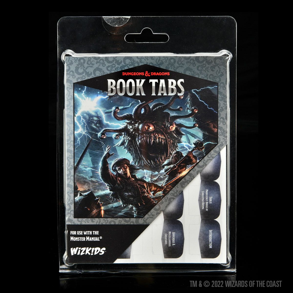 D&D Book Tabs Players Monster Manual