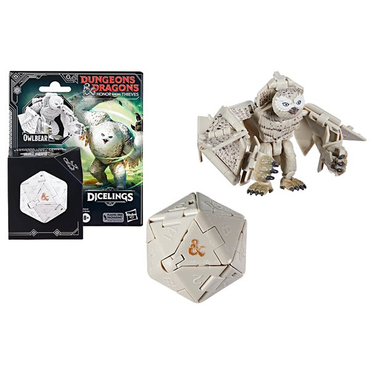 D&D Dicelings - White Owlbear