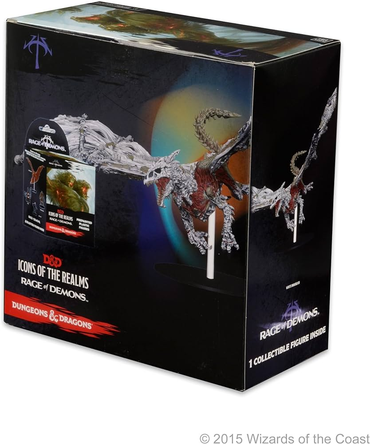 D&D Icons of the Realms Set 3 Rage of Demons White Dracolich