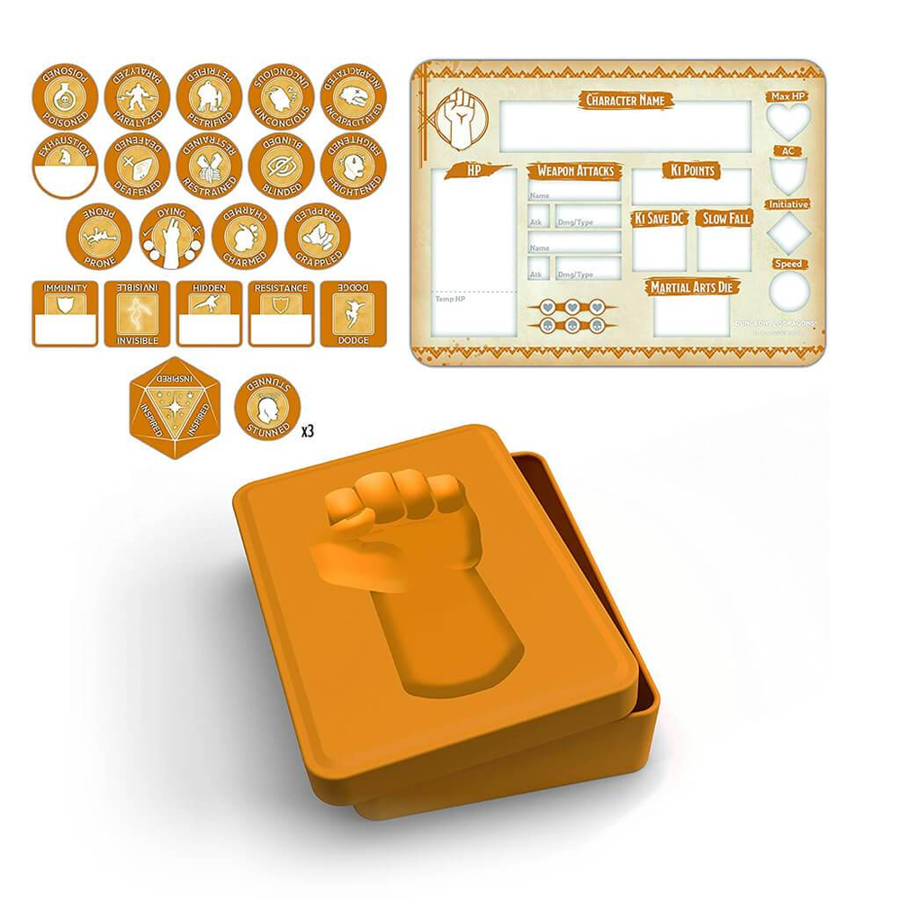 D&D Class Token Set - Monk