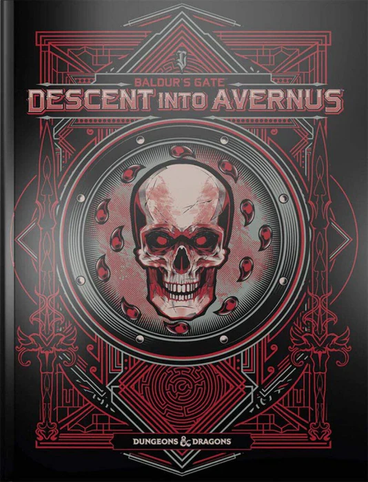 D&D Dungeons & Dragons Baldur's Gate Descent into Avernus Hardcover Alternative Cover