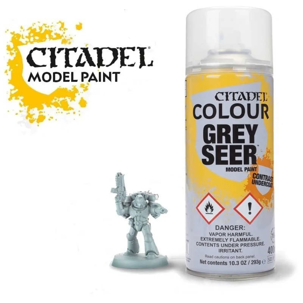 62-34 Citadel Spray Paint: Grey Seer
