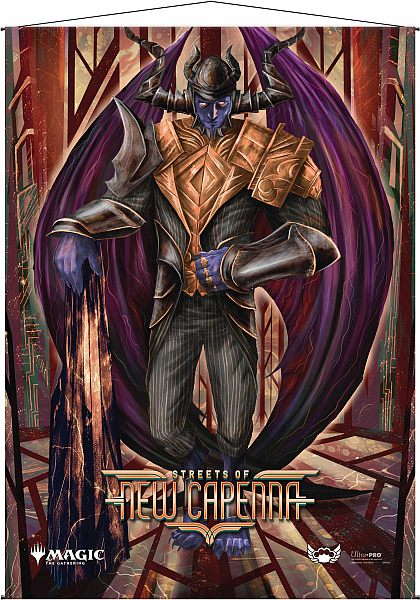 MTG - Wall Scroll - Streets of New Capenna V2