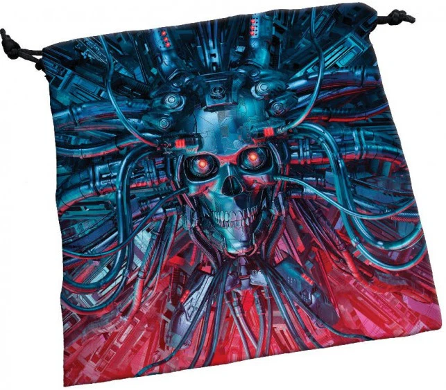 Deluxe Dice Bag Cyberskull