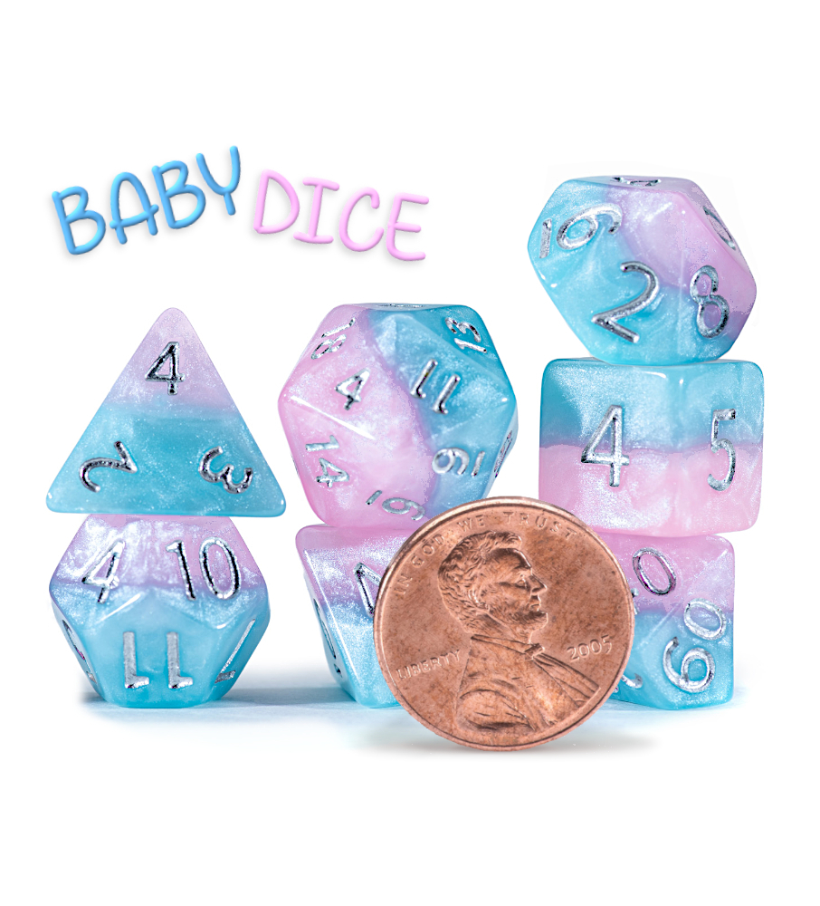 Halfsies Baby Dice Pink/Blue