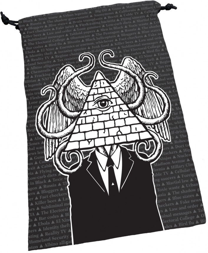 Illuminati Dice Bag