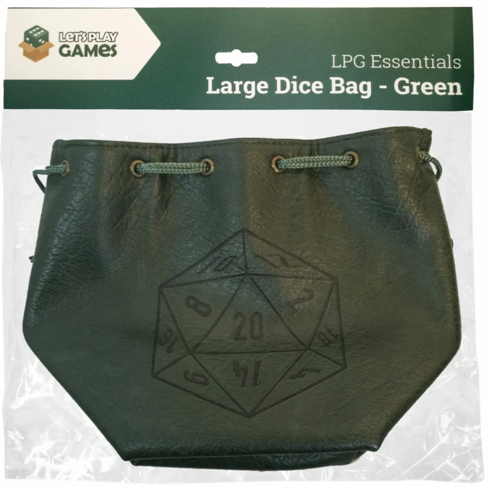 LPG Large Dice Bag Green