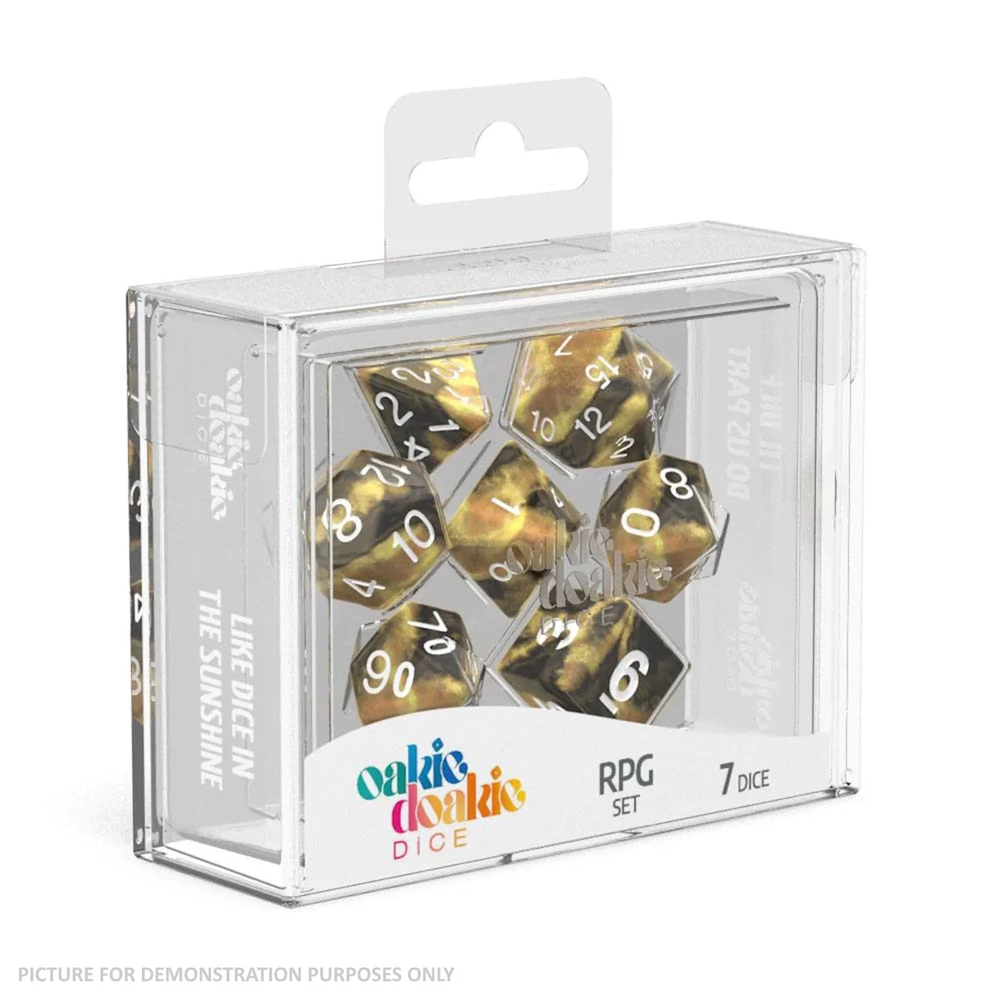 Oakie Doakie Dice RPG Set - GemiDice Hornet