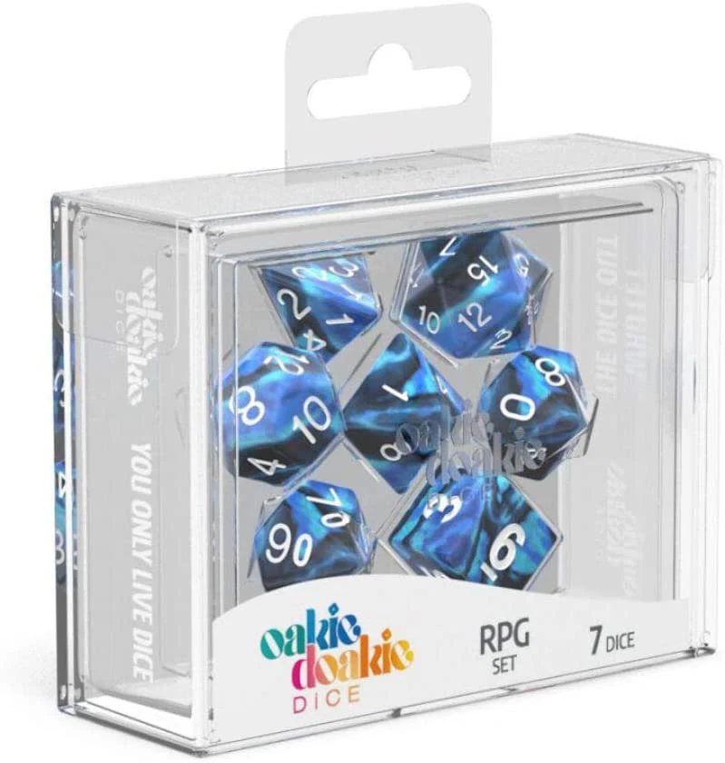 Oakie Doakie Dice RPG Set GemiDice - Twilight Stone (7)