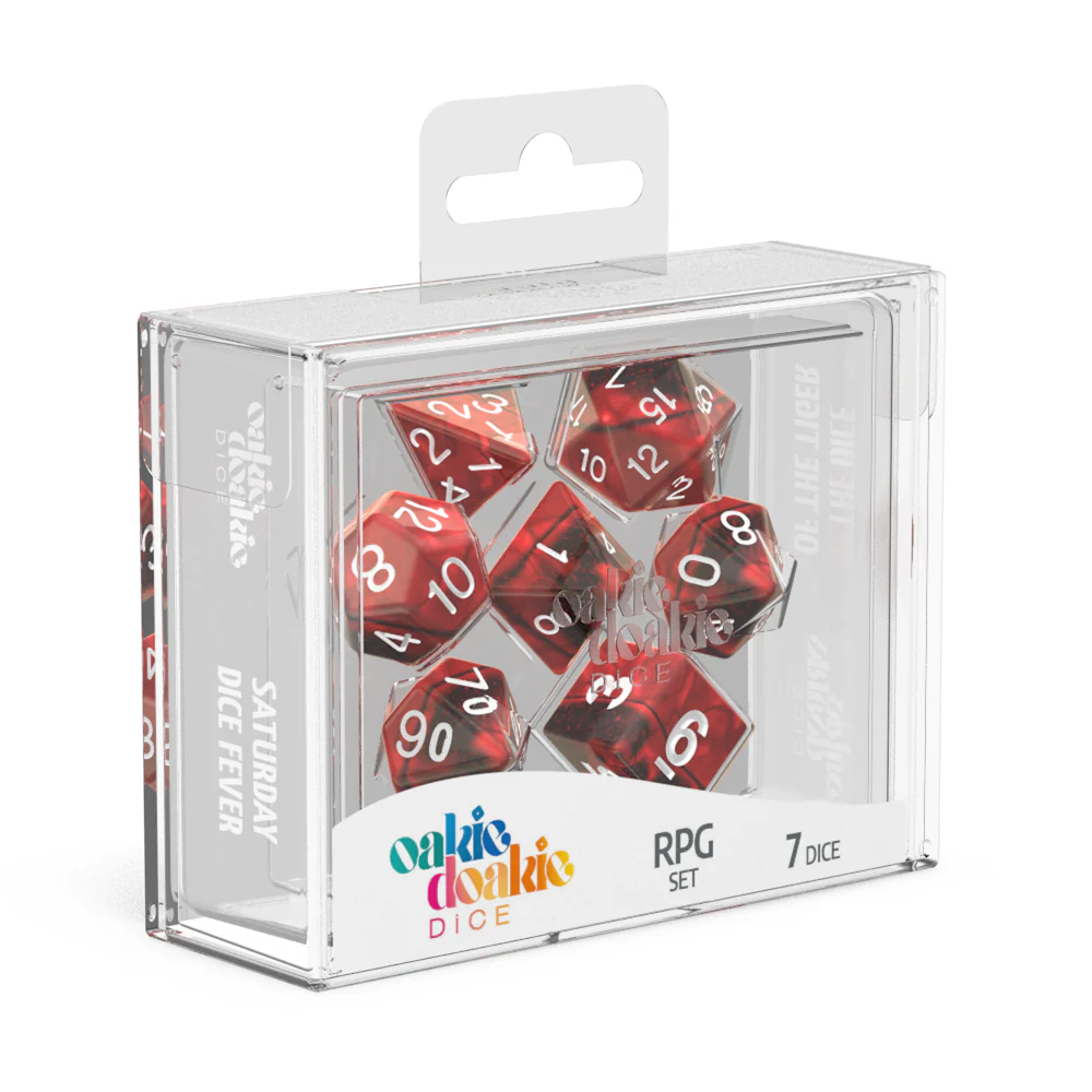 Oakie Doakie Dice RPG Set GemiDice - Vampire