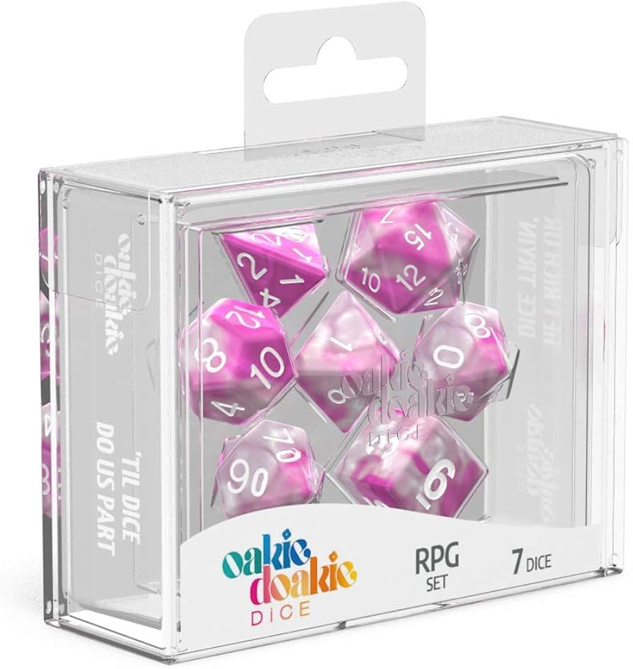 Oakie Doakie RPG Dice - Magnolia Gemidice