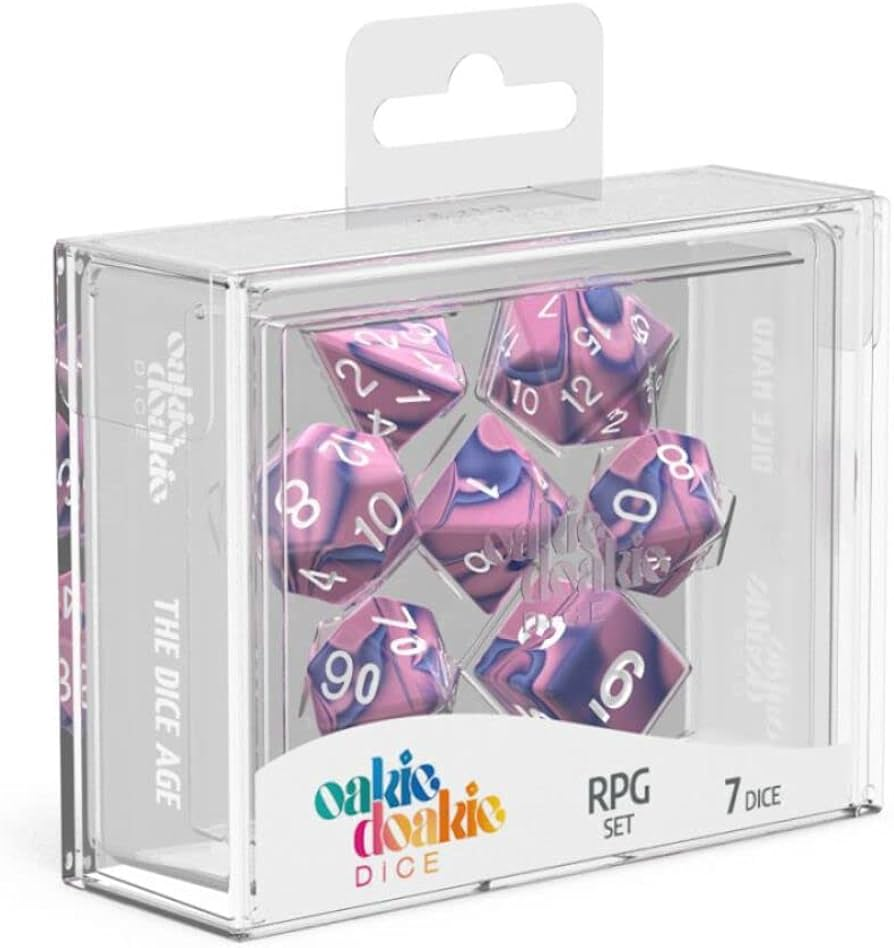 Oakie Doakie RPG Dice - Venus Gemidice