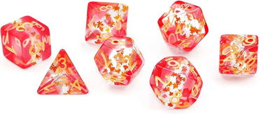 Sirius Dice - Maple Leaf Dice Set 7