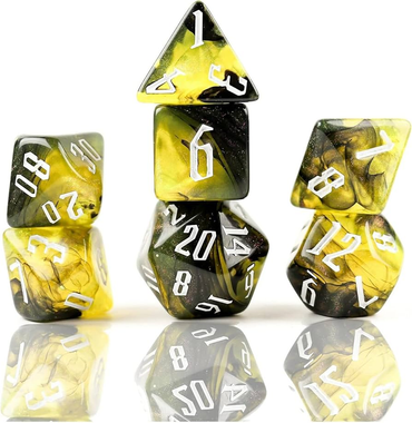 Sirius Dice - Poison Nebula Dice Set 7