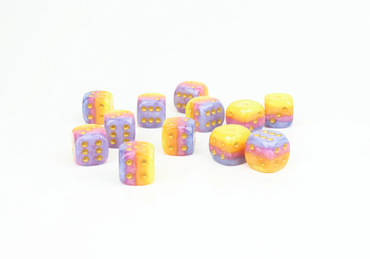 Sirius Dice - Tahitian Sunset D6 Dice Set 16mm