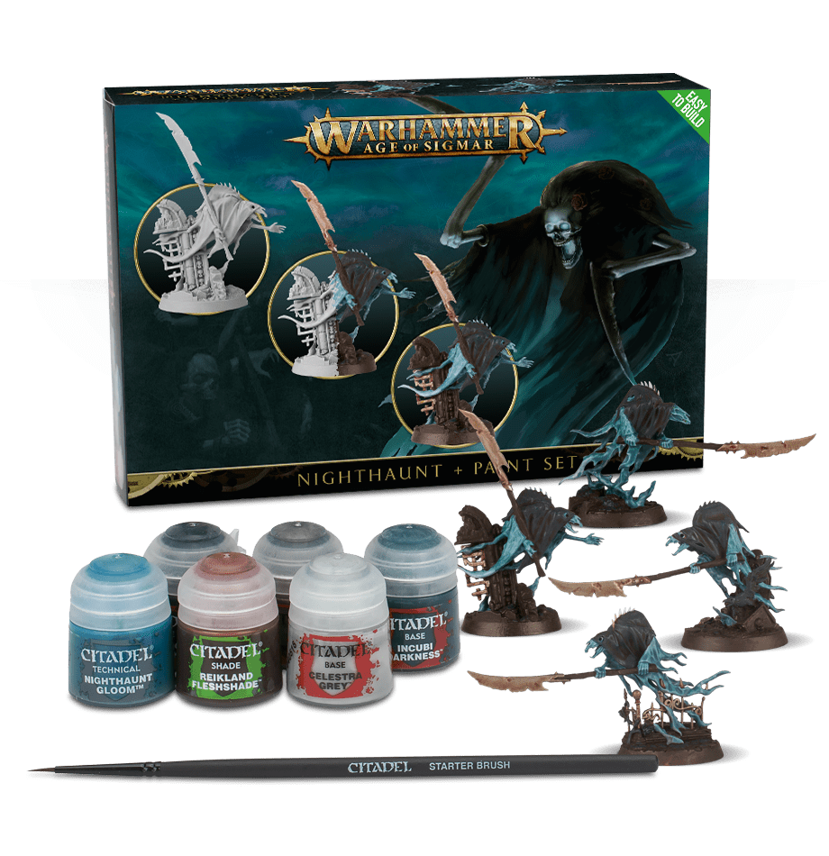 60-09 Warhammer AoS: Nighthaunt Paint Set