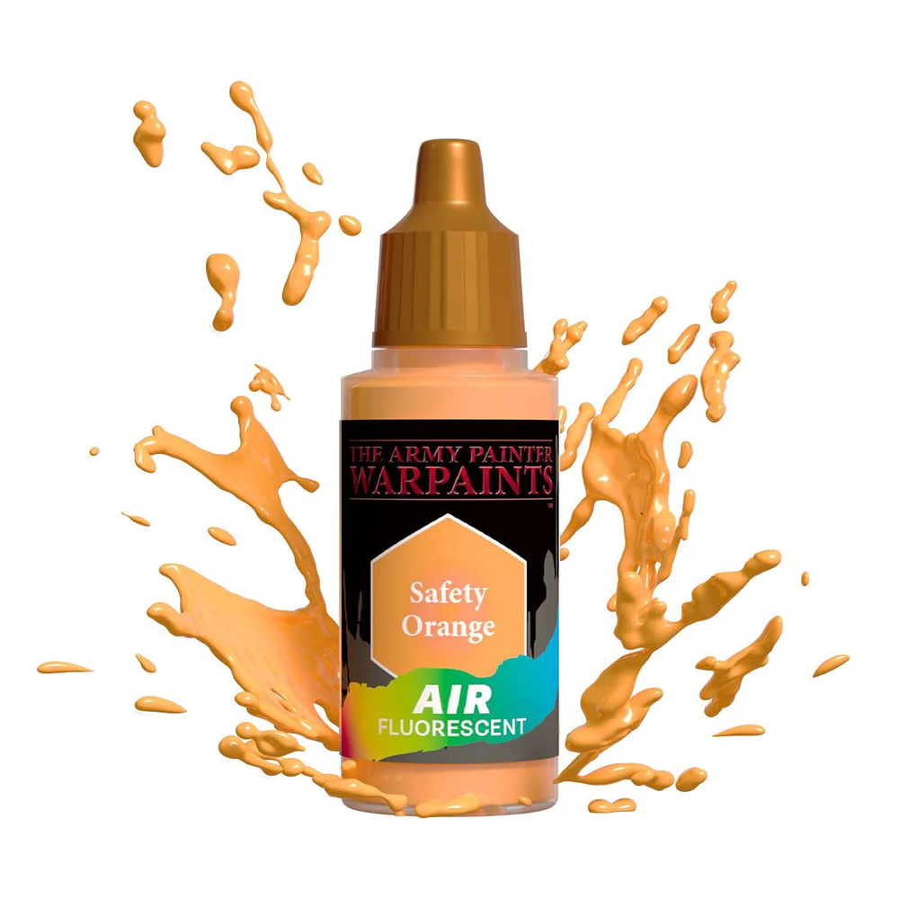 Army Painter Metallics: Air Safety Orange Fluo Acrylic Paint 18ml
