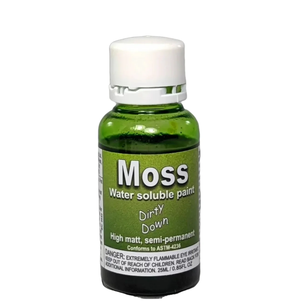 Dirty Down Water Soluble Paint: Moss