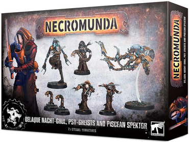 300-77 Necromunda: Delaque Nacht-Ghul, Psy-Gheists and Piscean Spektor