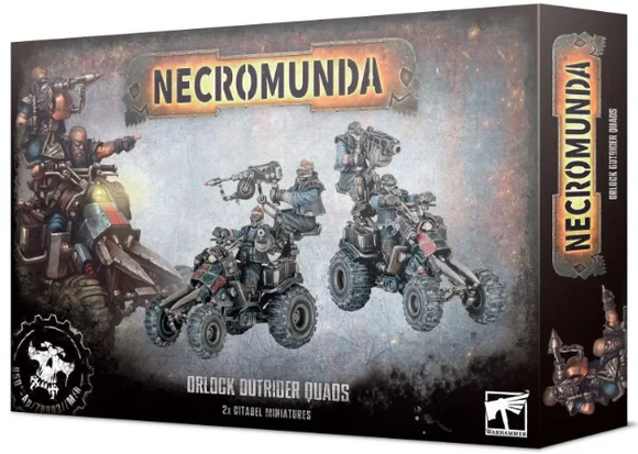 300-98 Necromunda: Orlock Outrider Quads