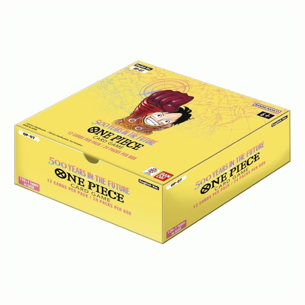 One Piece Card Game 500 Years in the Future Booster Display